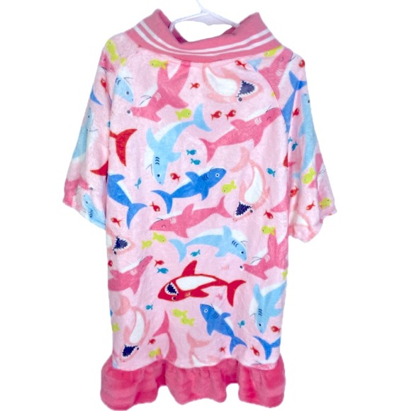 LOVINPET Soft Flannel Dog Dress In Big Bites Pink Size XXL - Picture 12 of 12